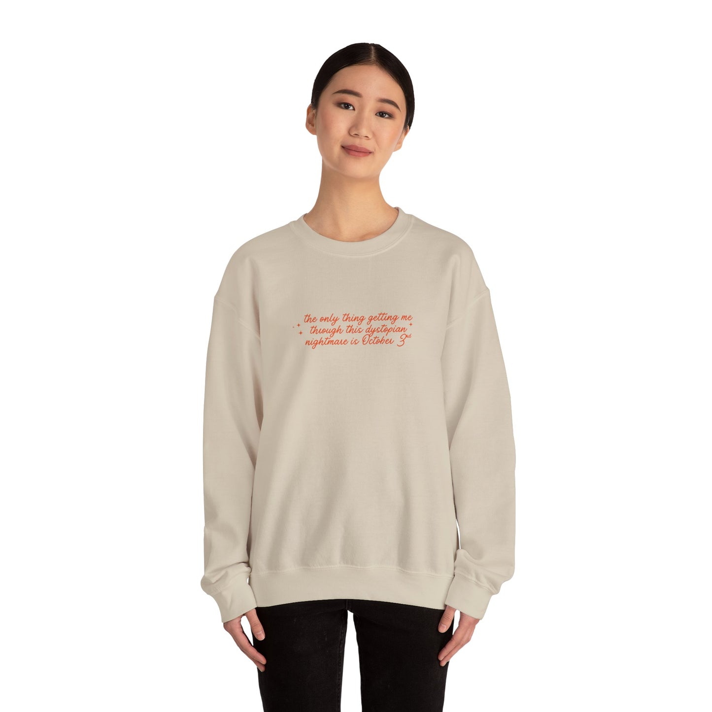 October 3rd Warm Hug Crewneck Sweatshirt