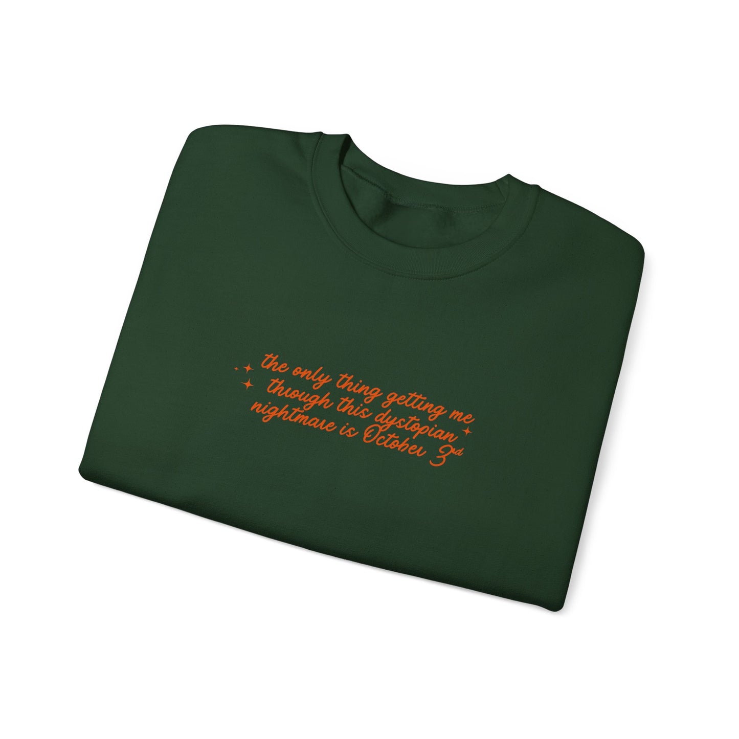 October 3rd Warm Hug Crewneck Sweatshirt