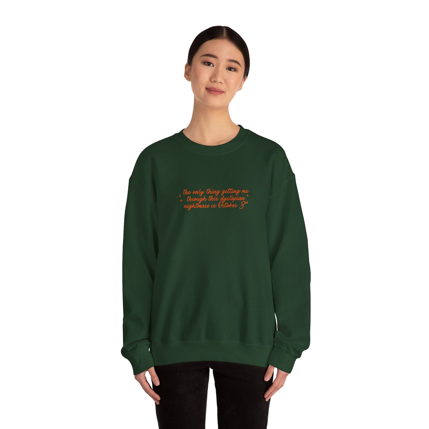 October 3rd Warm Hug Crewneck Sweatshirt