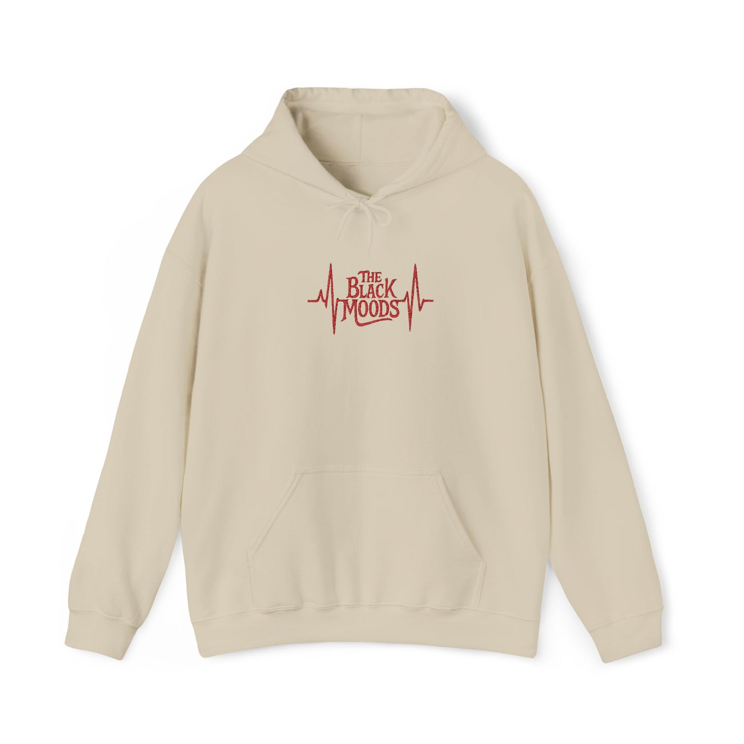 The Black Moods Heartbeats Hoodie (embroidered)