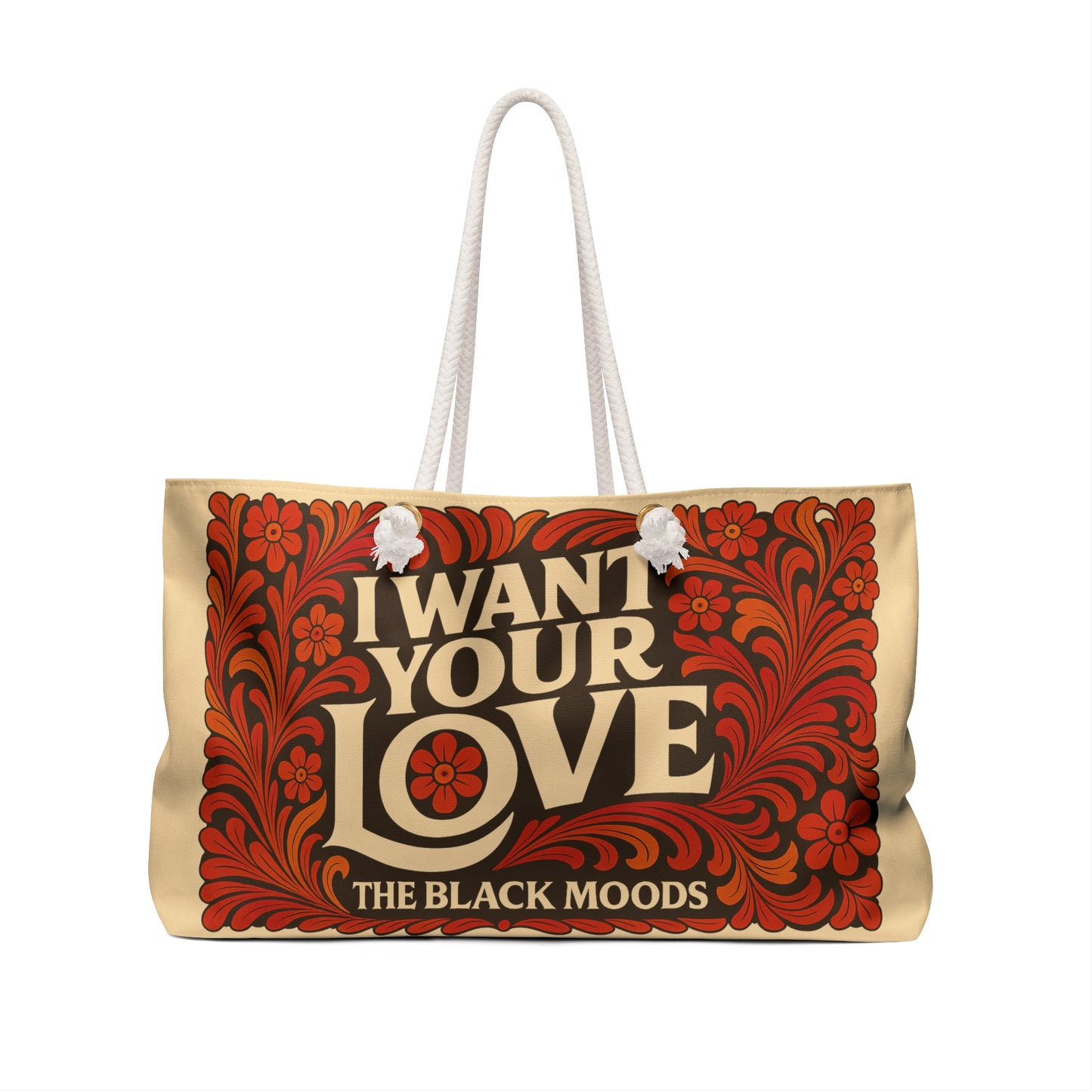 The Black Moods “I Want Your Love” Weekender Bag