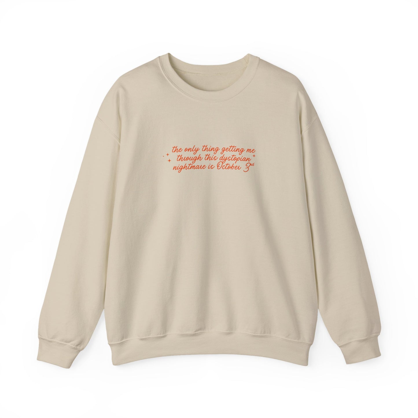 October 3rd Warm Hug Crewneck Sweatshirt