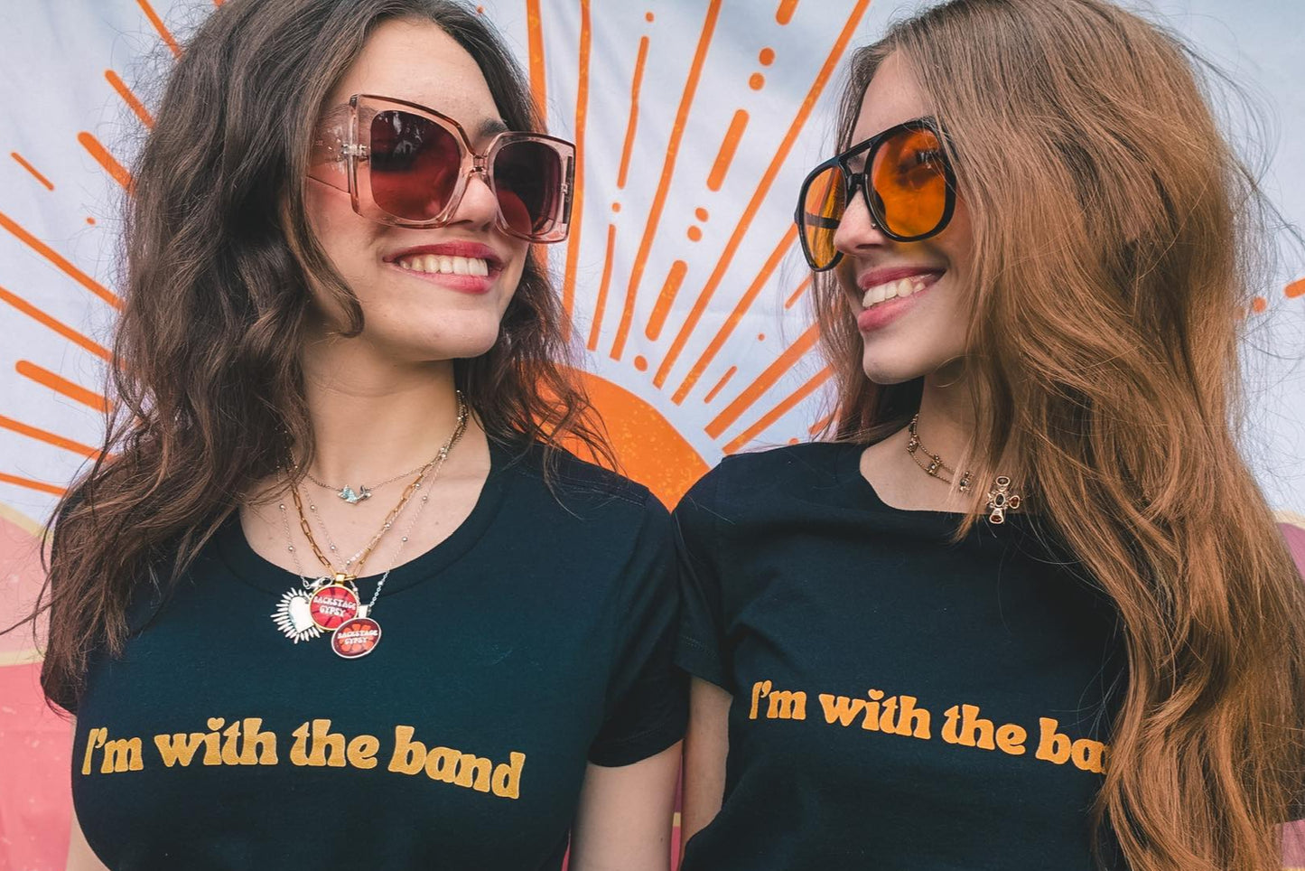 "I'm with the band" Slim Fit T-Shirt
