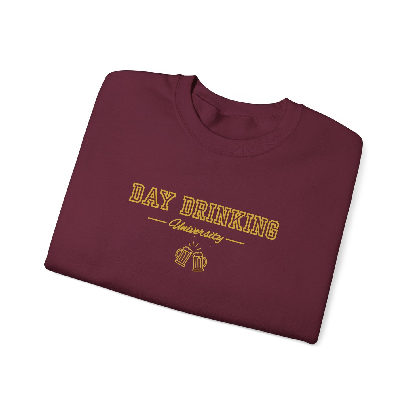 Day Drinking University Unisex Crewneck Sweatshirt