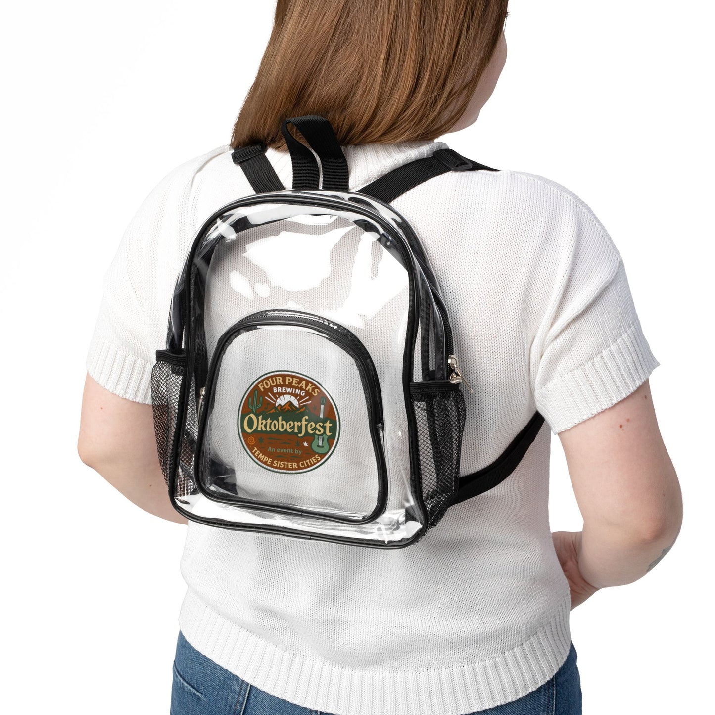 Oktoberfest-Ready Clear Backpack