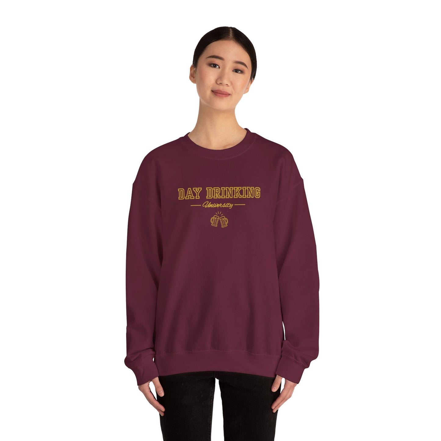 Day Drinking University Unisex Crewneck Sweatshirt