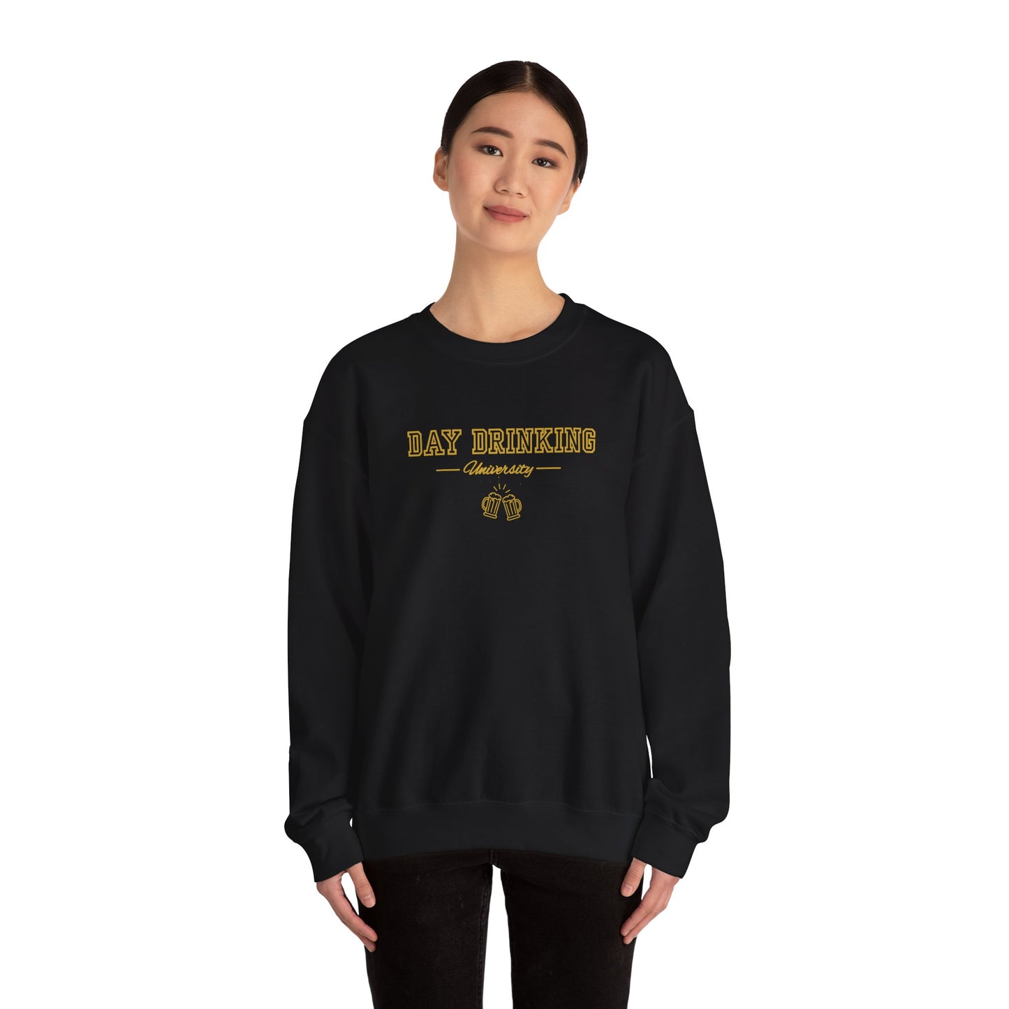 Day Drinking University Unisex Crewneck Sweatshirt