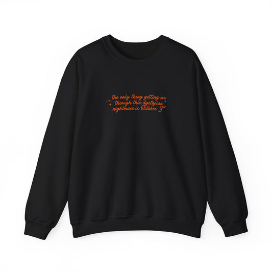 October 3rd Warm Hug Crewneck Sweatshirt