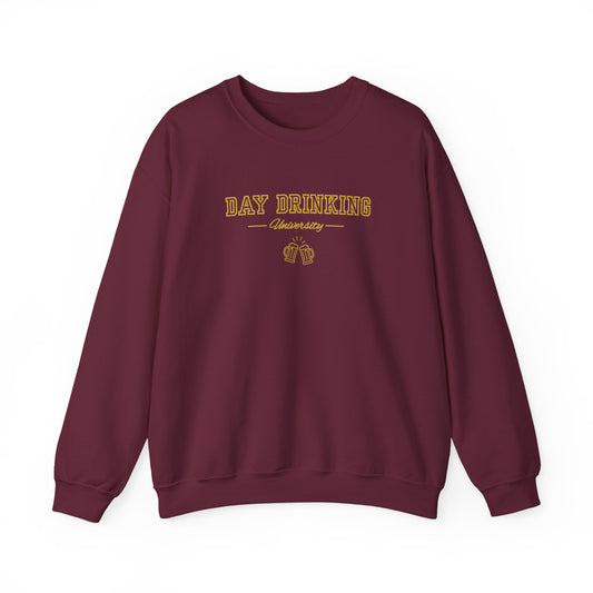 Day Drinking University Unisex Crewneck Sweatshirt