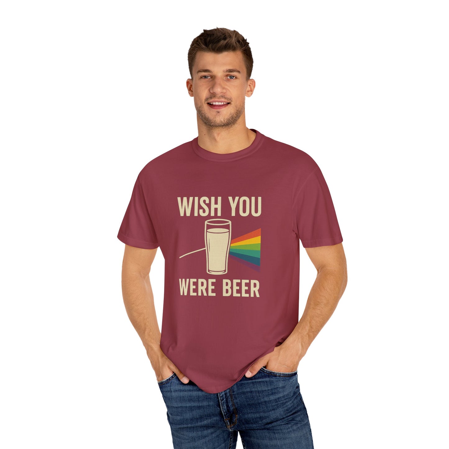 "Wish You Were Beer" Unisex Tee