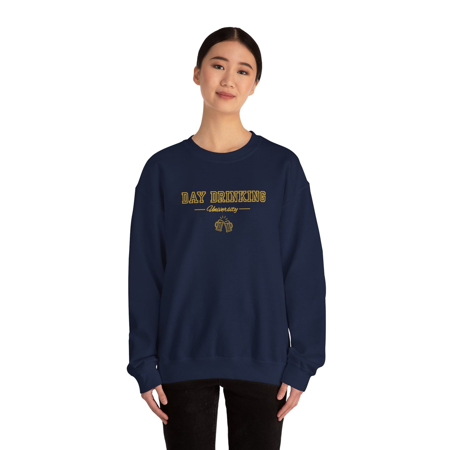 Day Drinking University Unisex Crewneck Sweatshirt