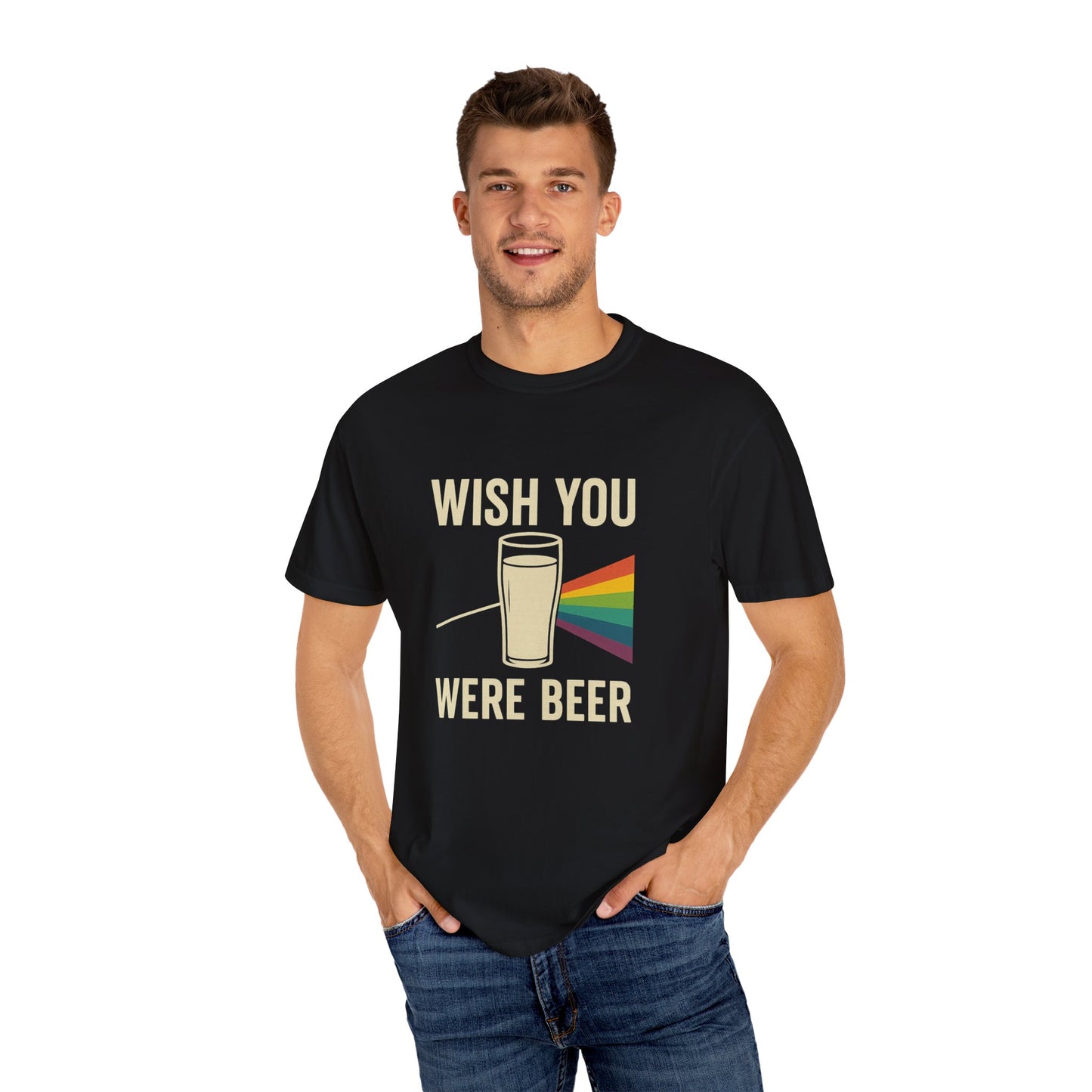 "Wish You Were Beer" Unisex Tee