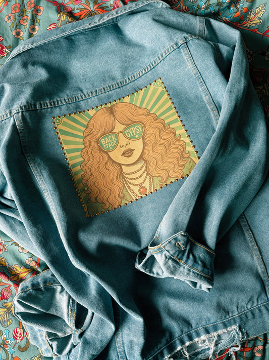 DM ME TO PURCHASE :) Backstage Gypsy Denim Jacket